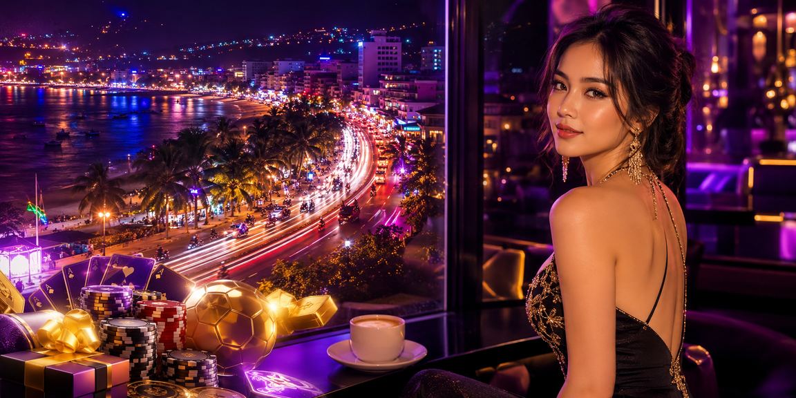 Người dùng tại Phan Thiết thưởng thức cà phê và trải nghiệm cá cược trực tuyến trên điện thoại
